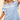 Haptics Plaid Scallop Hem Notched Short Sleeve Blouse (S-3XL)