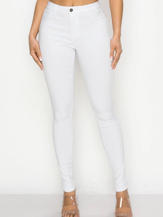 White Skinny Jeans! Wardrobe Staple for Spring and Summer (S-2XL)