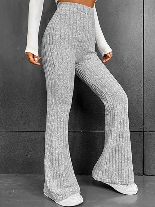 High Waist Flare Bootcut Pants