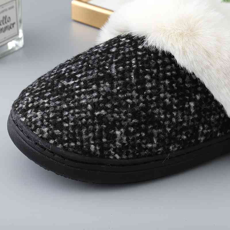 Sherpa Wrapped Indoor/Outdoor Slipper