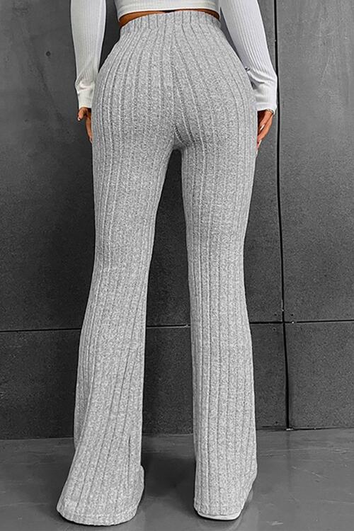 High Waist Flare Bootcut Pants