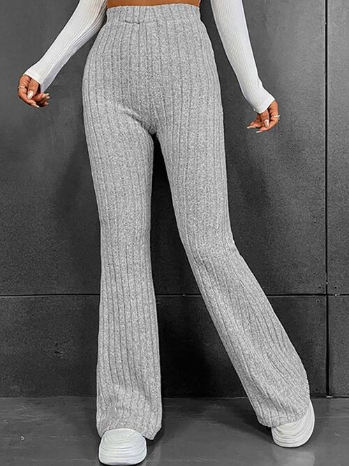 High Waist Flare Bootcut Pants